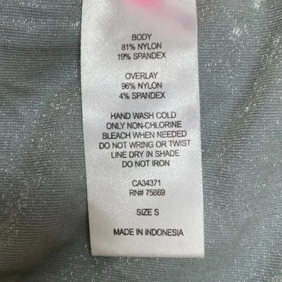 Betsey Johnson Love Lace Crochet Matching Bikini Set - Picture 7 of 16